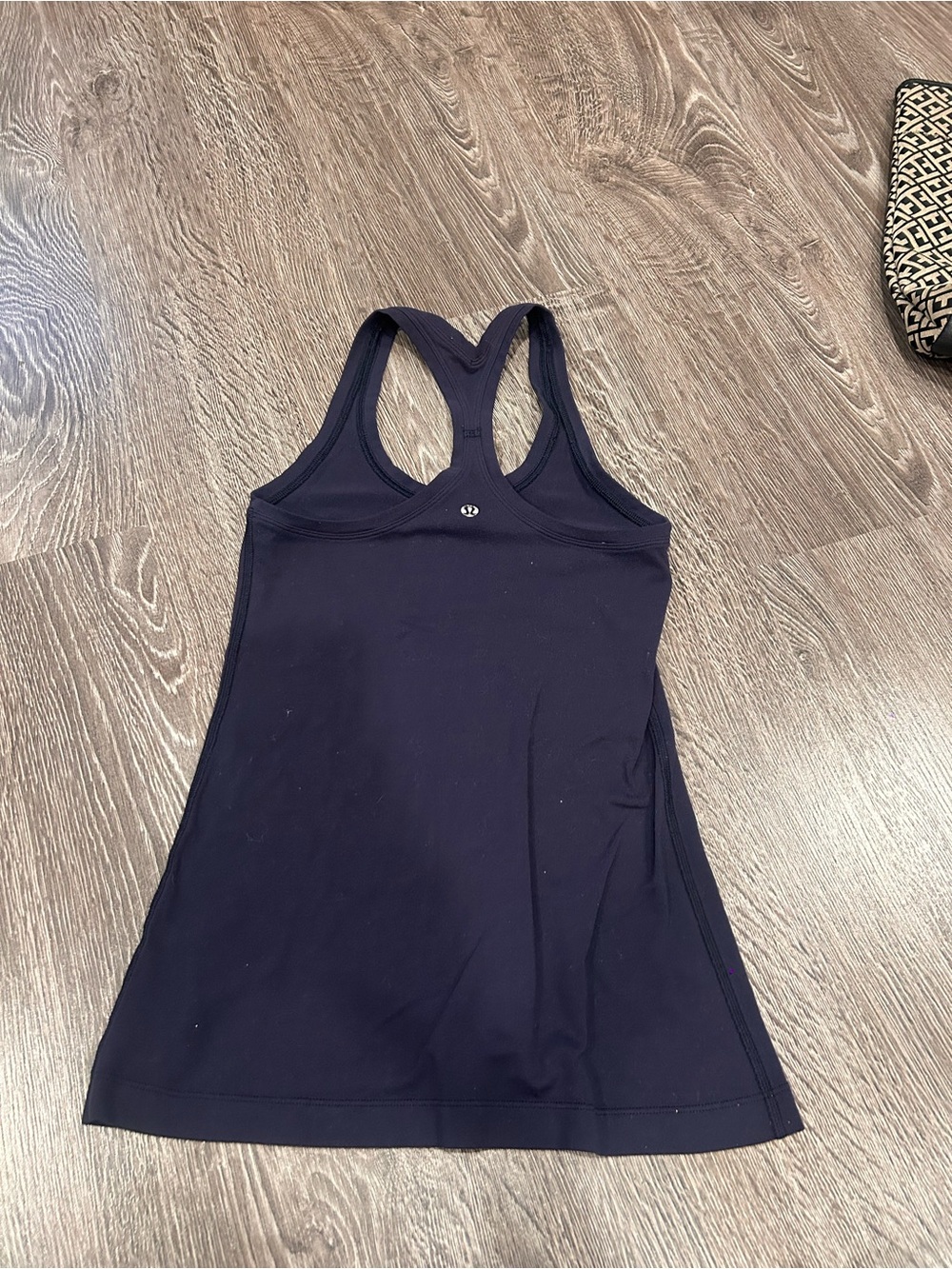lululemon athletica Navy Racerback Tank Top